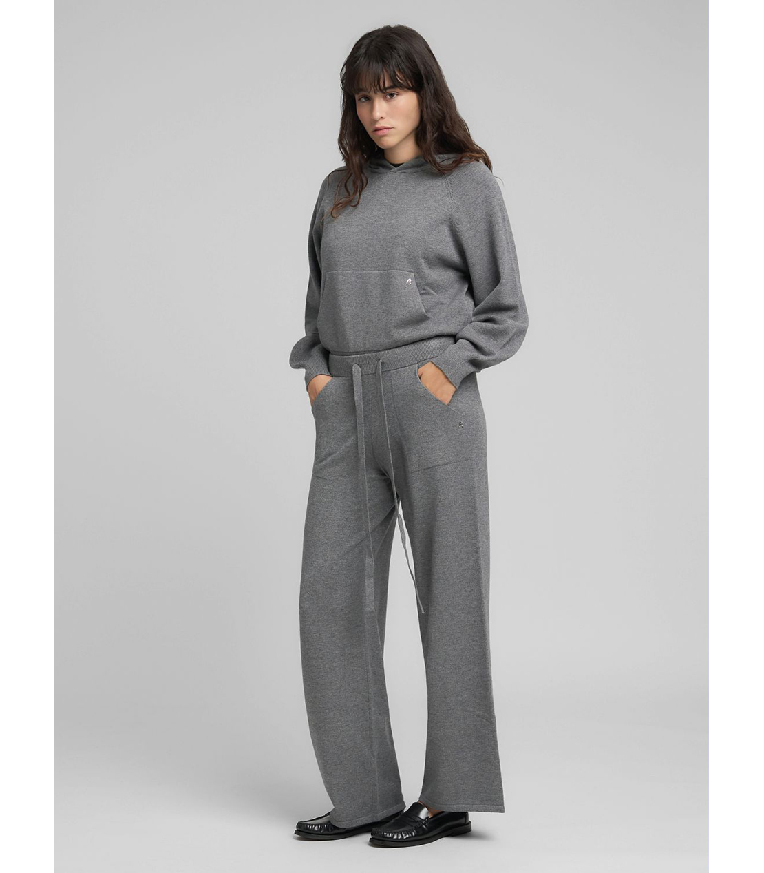 レギュラーフィット ニットパンツ（セットアップ） 詳細画像 アイアングレー 4